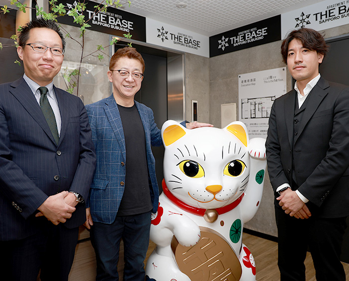 合同会社BASE JAPAN 元代表社員 山中利浩氏、あすか税理士法人 九里圭耶氏、ストライク中辻
