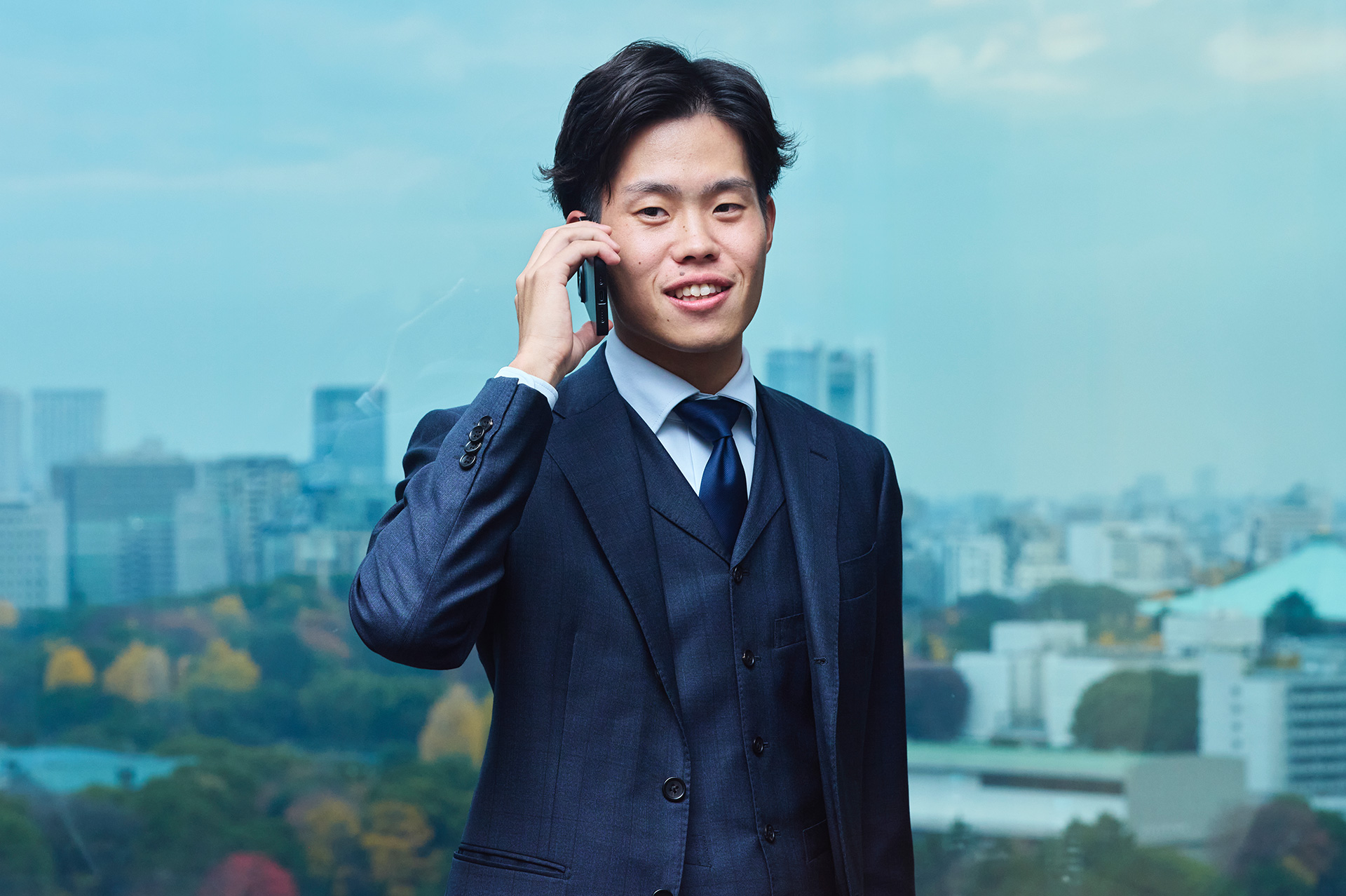 向井彪流の仕事風景