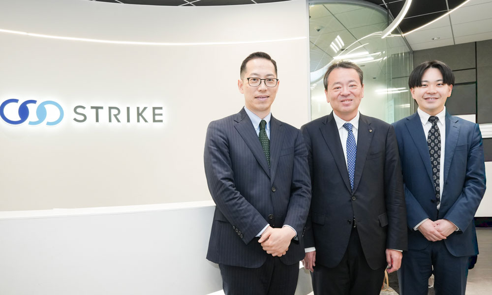 株式会社No.1 取締役 常務執行役員 グループ成長戦略推進本部長 久松 千尋 氏、ストライク栗原、ストライク吉田