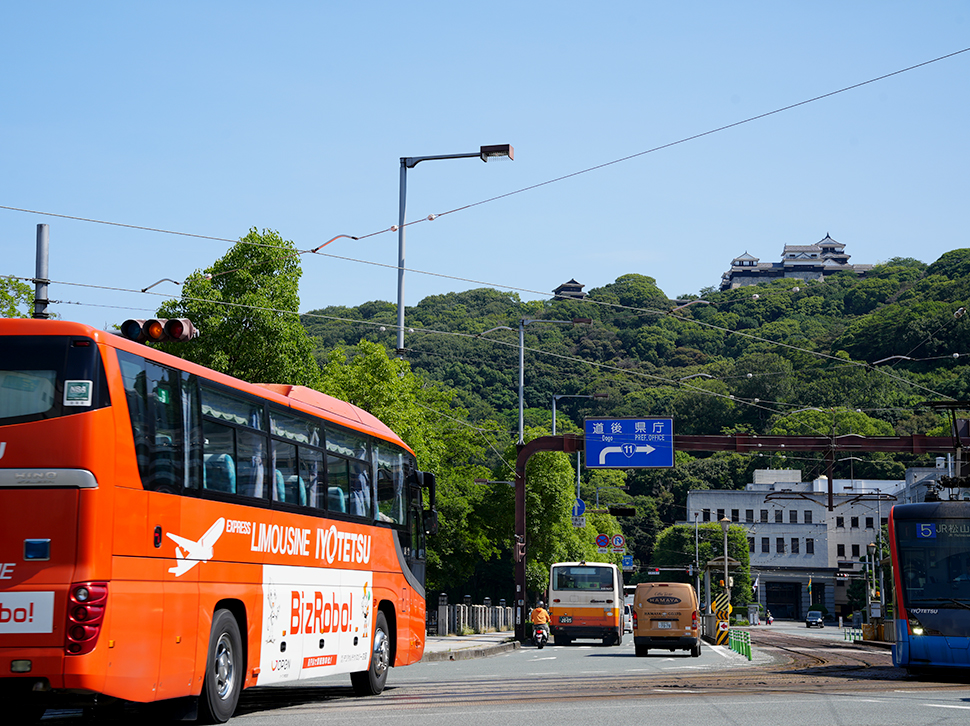 インタビューイメージ 松山市風景