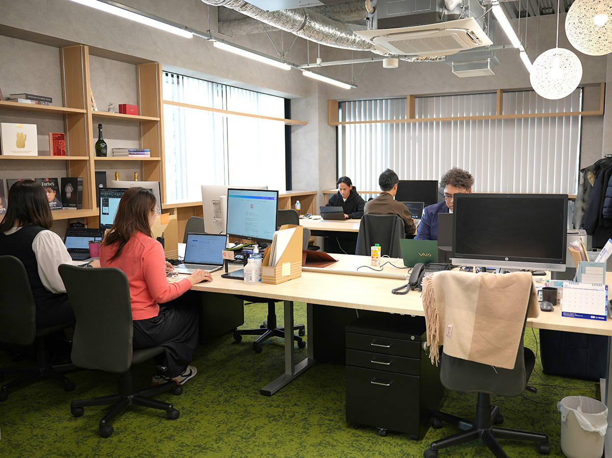 まん福HD本社の様子