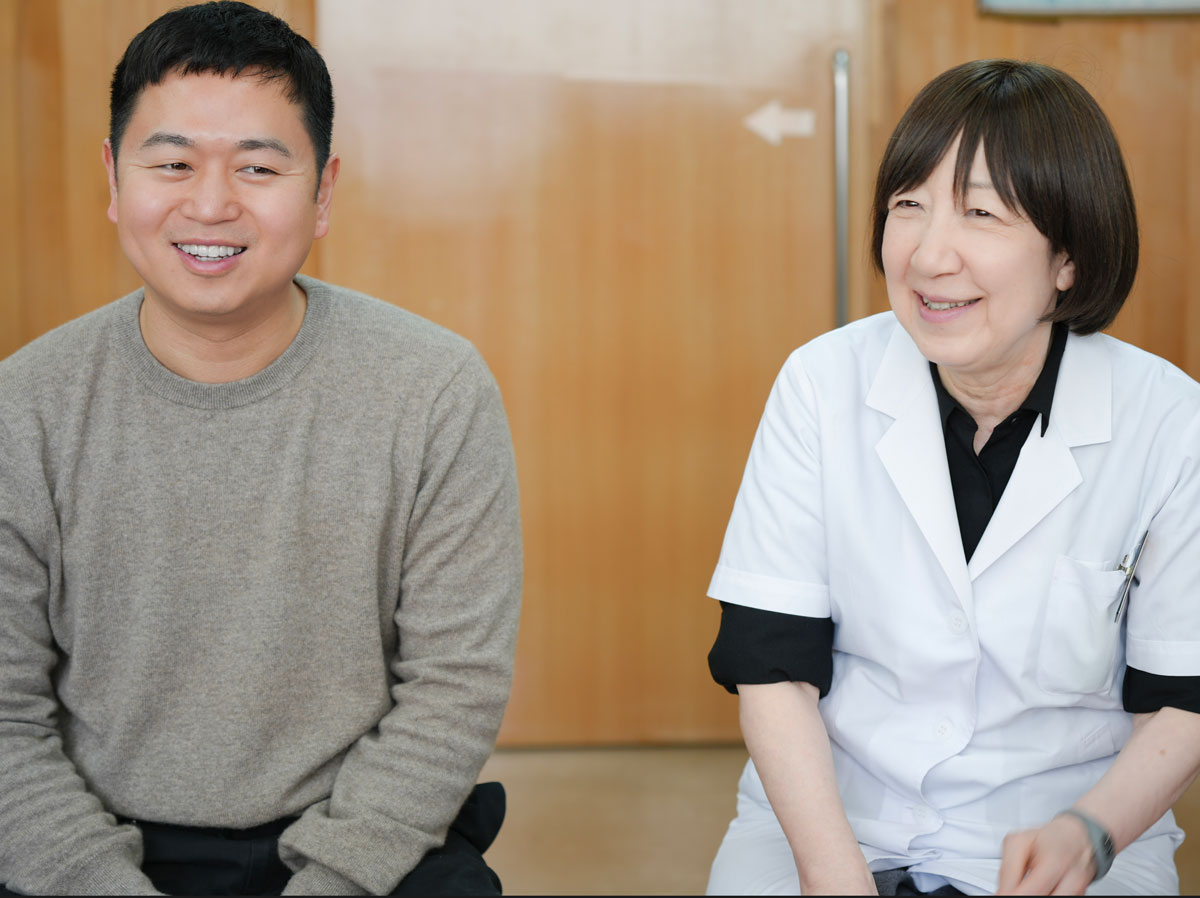 ストライク担当者との思い出を振り返るお二人