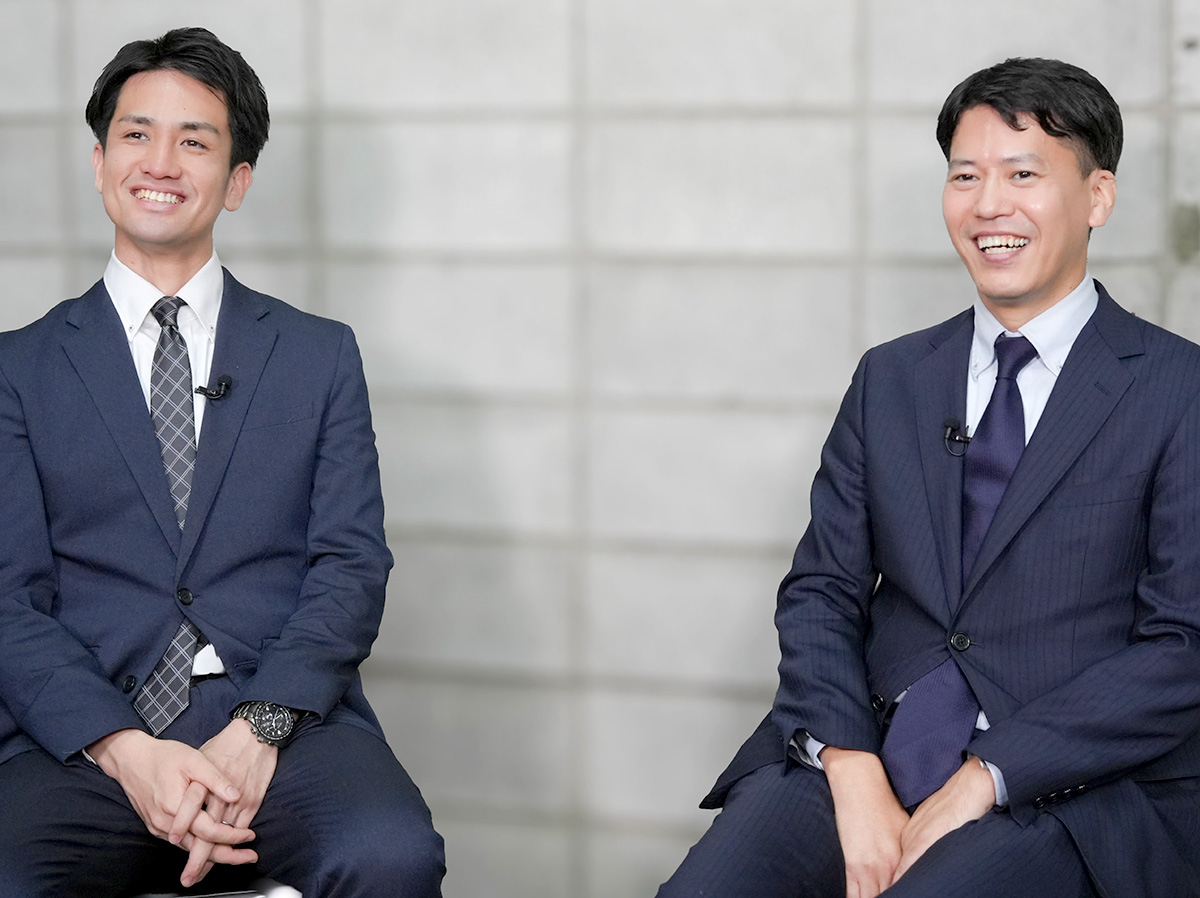 株式会社YMFGキャピタル 取締役 藤本 孝 氏、株式会社YMFGキャピタル シニアマネージャー 光永 勇貴 氏